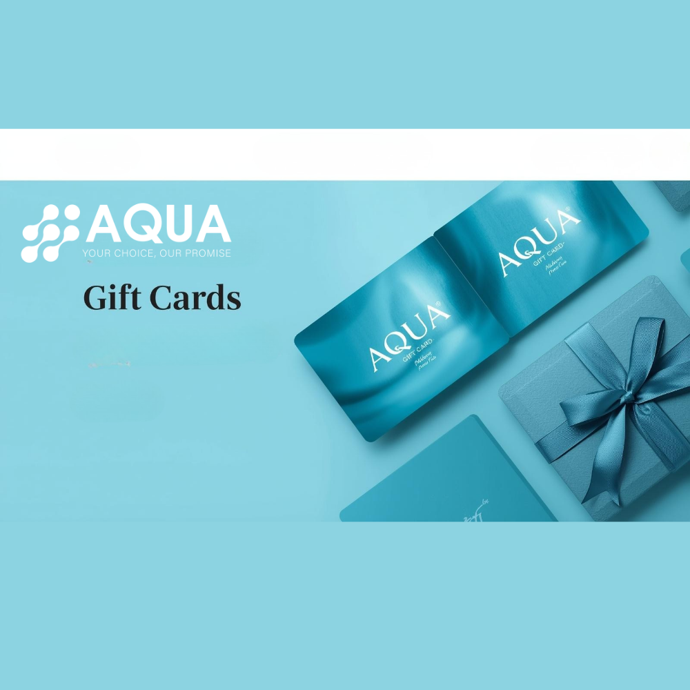 Aqua Customers Loyalty And Gifts Card